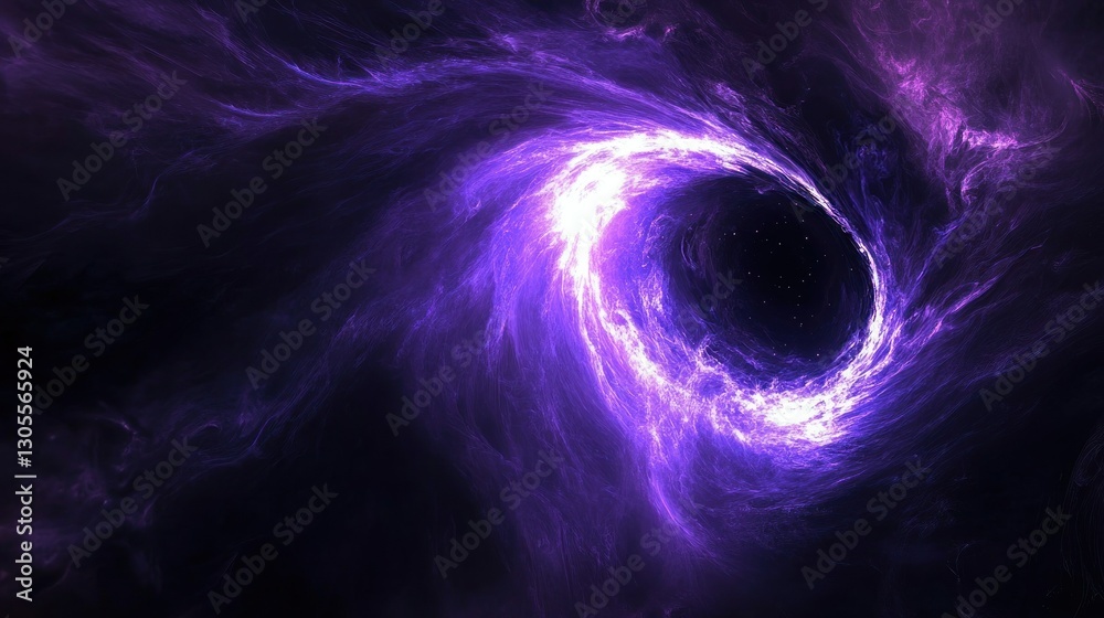 Poster a mesmerizing cosmic swirl showcasing a vibrant luminous space phenomena