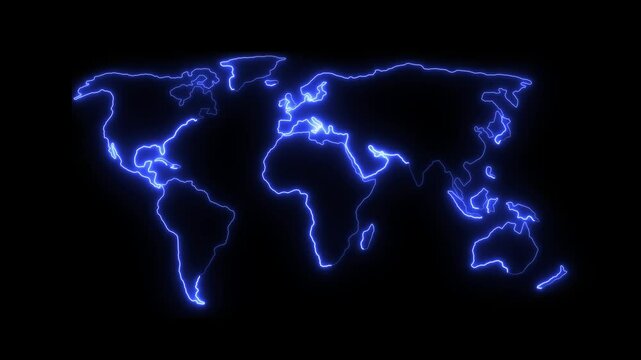 Neon Map Images – Browse 147,832 Stock Photos, Vectors, and Video ...