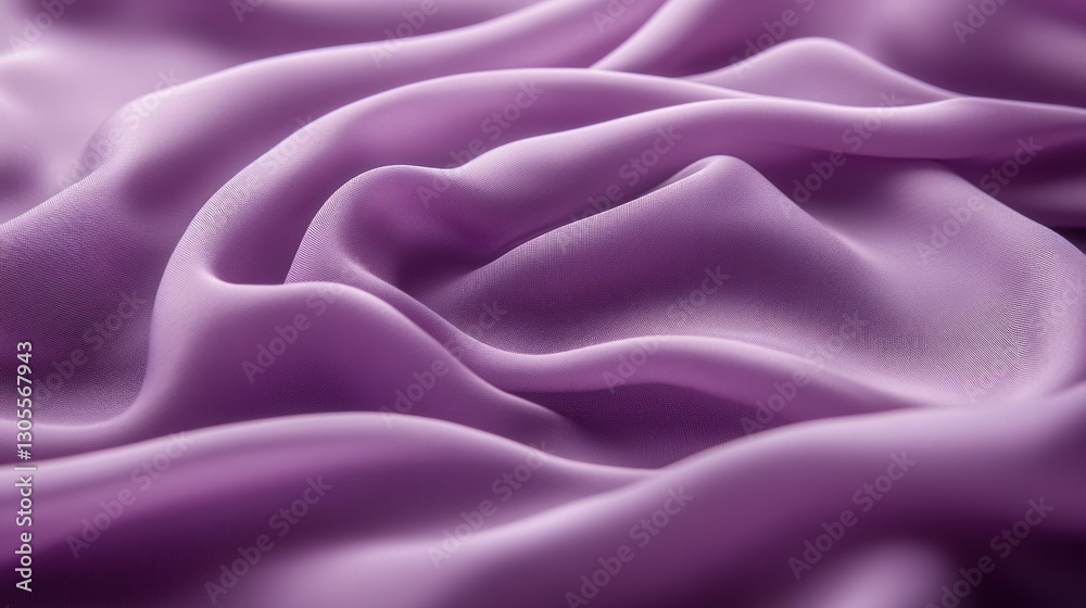 Poster The Smooth Flowing Silky Fabric Displayed With Subtle Variations