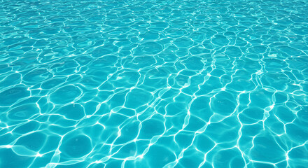 Obraz premium blue water surface