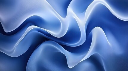 Obraz premium Abstract Background with Smooth Waves in Blue Tones blue backgrounds abstract.