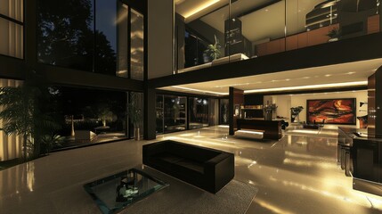 Fototapeta premium Modern home interior