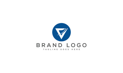 letter V logo design vector template design for brand.
