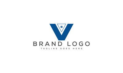 letter V logo design vector template design for brand.