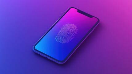 Smartphone Fingerprint ID Display