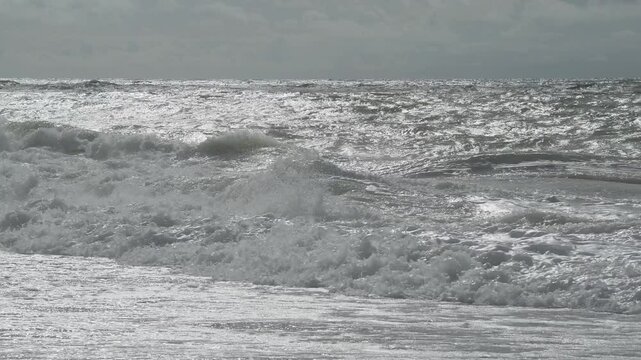 St&uuml;rmisches Meer, Vorupor, Nationalpark Thy, Nordsee, Nordj&uuml;tland, D&auml;nemark
