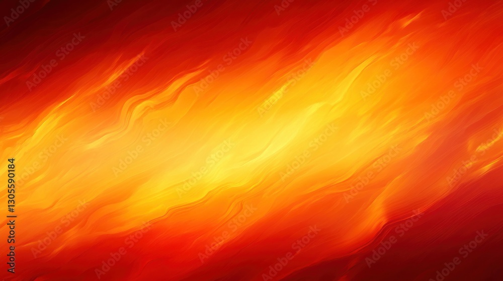 Poster an abstract image of fire and intense fiery flames