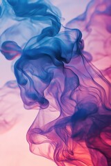 Colorful Abstract Background with Smoke Effects