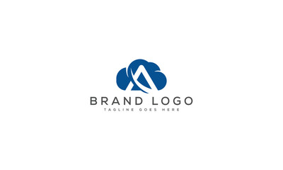 Obraz premium letter A logo design vector template design for brand.