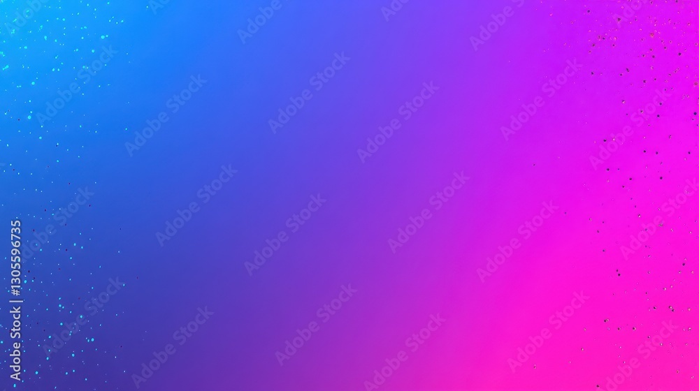 Poster A vibrant gradient background with some twinkling light particles