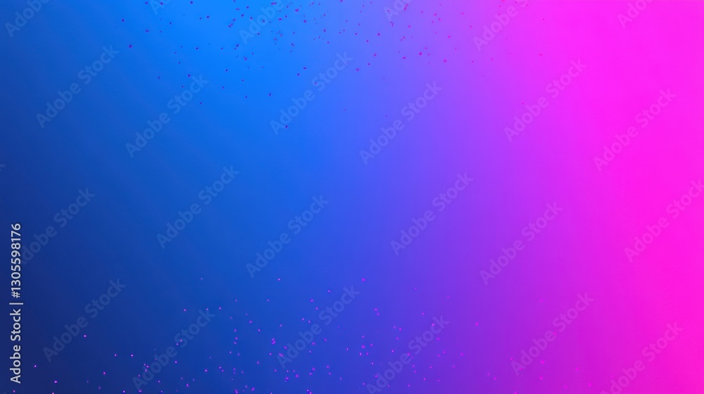 Poster a beautiful gradient of blue and pink colors with particle effects