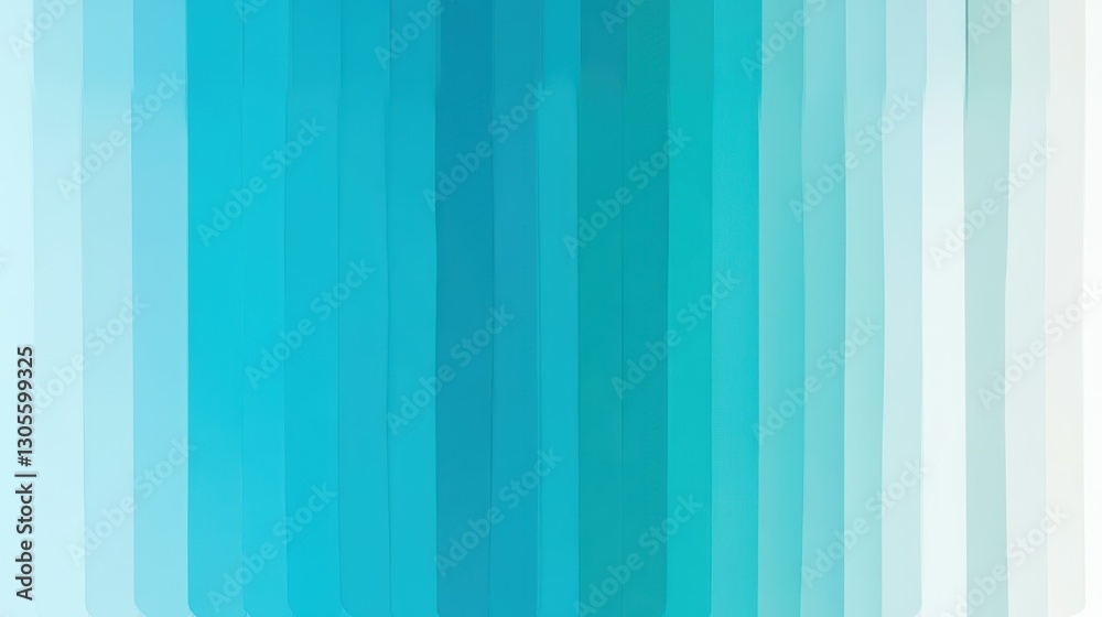 Poster A vertical color gradient showcasing multiple different shades of blue