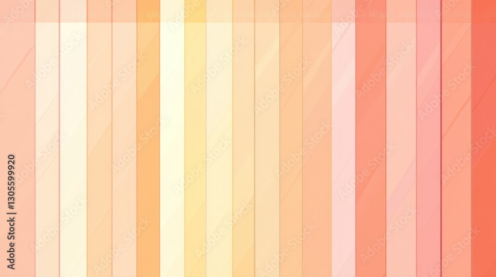 Poster Vertical Bars of Varying Colors Create a Subtle Background Design