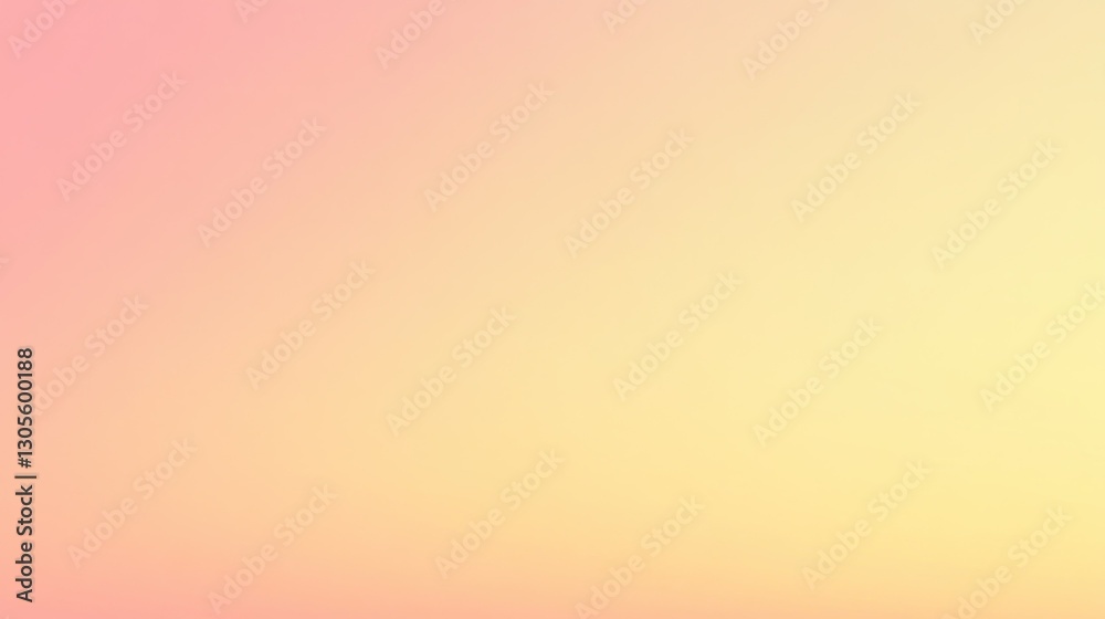 Poster a gradient displaying different hues of pink and yellow colors