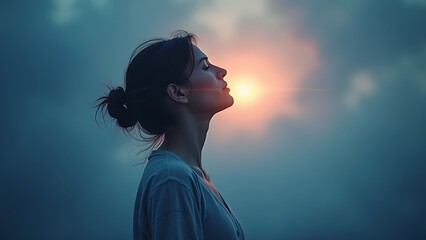 deep breathing calm mindful rhythmic