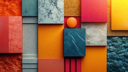 Colorful abstract material design background for graphic design projects