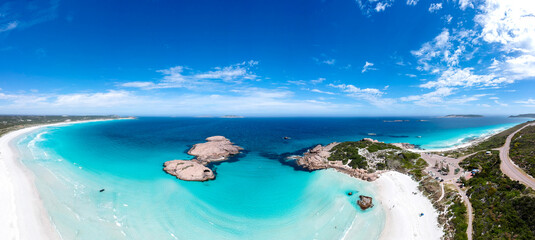 panoramic view of the luck bay in western australia © areyouben