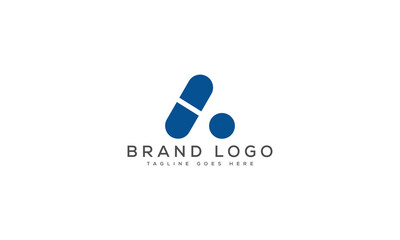 letter A logo design vector template design for brand.