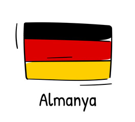 Almanya Bayrağı - Germany Flag