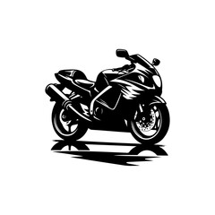Obraz premium Sportbike Motorcycle Illustration