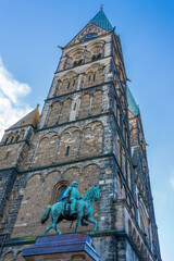 The St. Petri Cathedral Bremen is one of the most striking landmarks of the city
