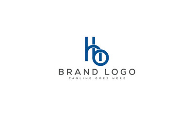letter HB logo design vector template design for brand.