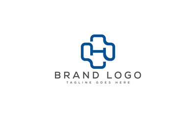 Fototapeta premium letter H logo design vector template design for brand.