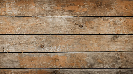 Naklejka premium Vintage wooden background or texture made of old planks