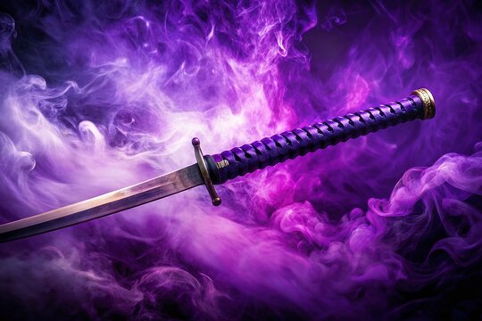 Purple Haze: Uchigatana Double Exposure - Japanese Sword Art