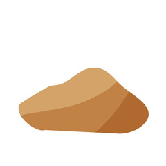 brown stones illustration
