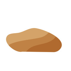 brown stones illustration
