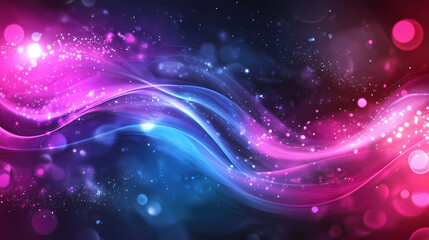 Obraz premium Abstract digital art piece colorful futuristic design background led light. Movement - River. Illustration