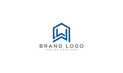 letter W logo design vector template design for brand.