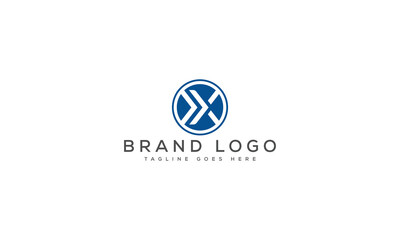 letter X logo design vector template design for brand.