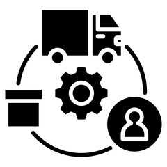 Supply Chain icon	