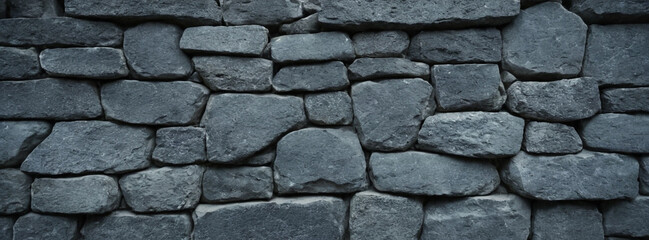 Abstract Gray stone wall background