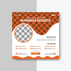 corporate business post design or social media ad design for business promotion