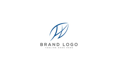 letter TH logo design vector template design for brand.
