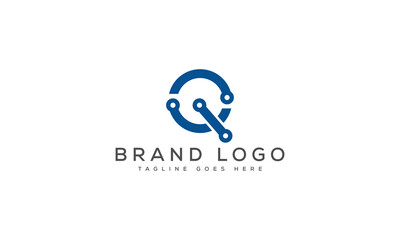 letter Q logo design vector template design for brand.
