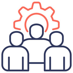 Workforce Dual Tone Icon