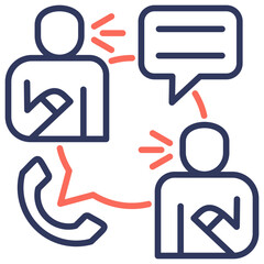 Communications Dual Tone Icon