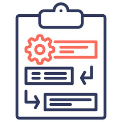 Workflow Dual Tone Icon