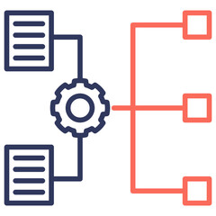 Methodology Dual Tone Icon