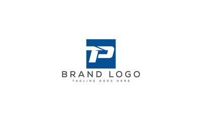 Fototapeta premium letter TP logo design vector template design for brand.