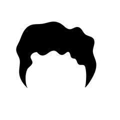 Hairstyle silhouettes

