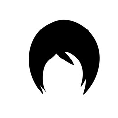 Hairstyle silhouettes
