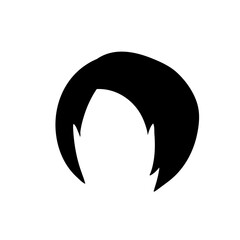 Hairstyle silhouettes

