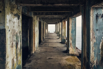 Abandoned Seaside Corridor
