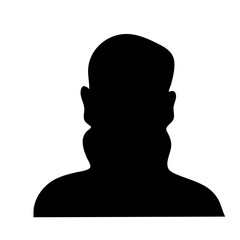 Avatar portrait silhouettes
