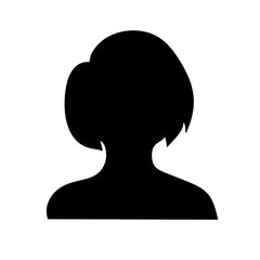Avatar portrait silhouettes
